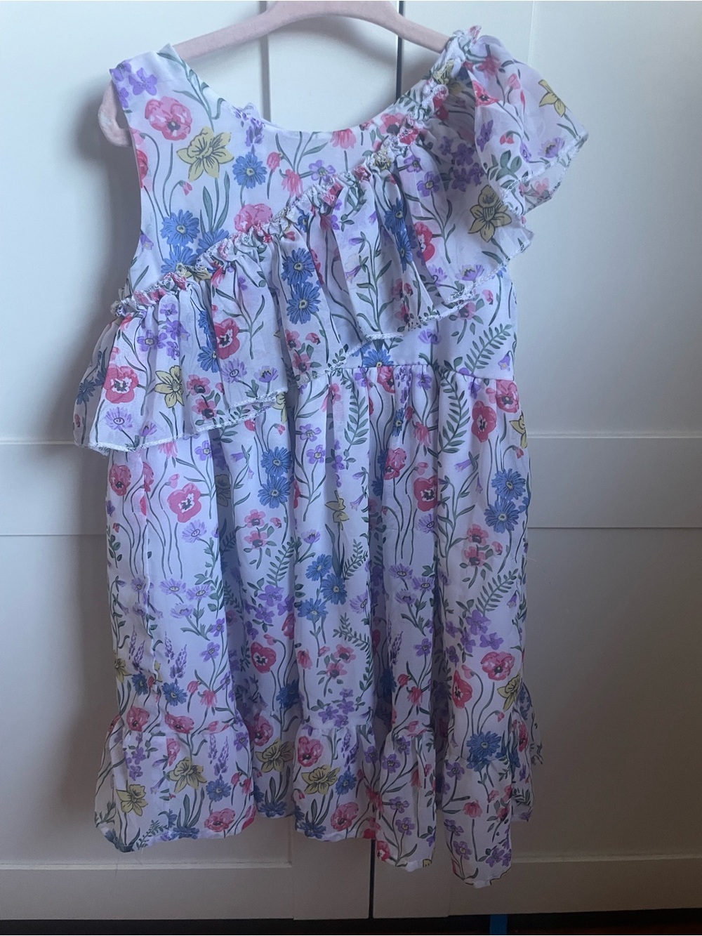 Girls floral blouse 5t